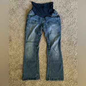 Large maternity, postpartum Jean pants